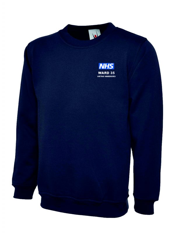 NHS Ward 35 Ortho Warriors Sweatshirt